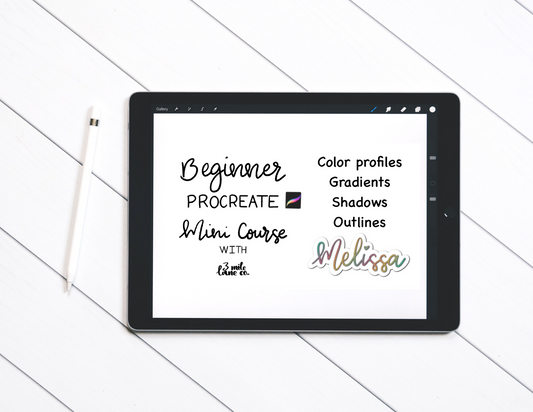 My Beginner Procreate Mini Course is LIVE