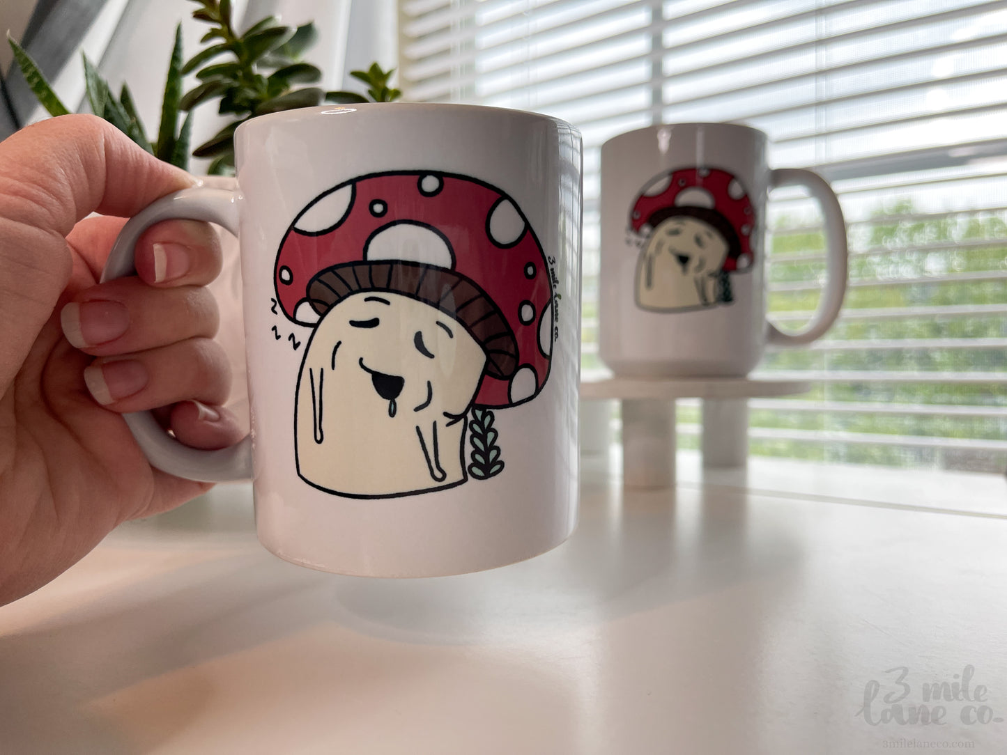Mooshi Sleeps Ceramic Mug