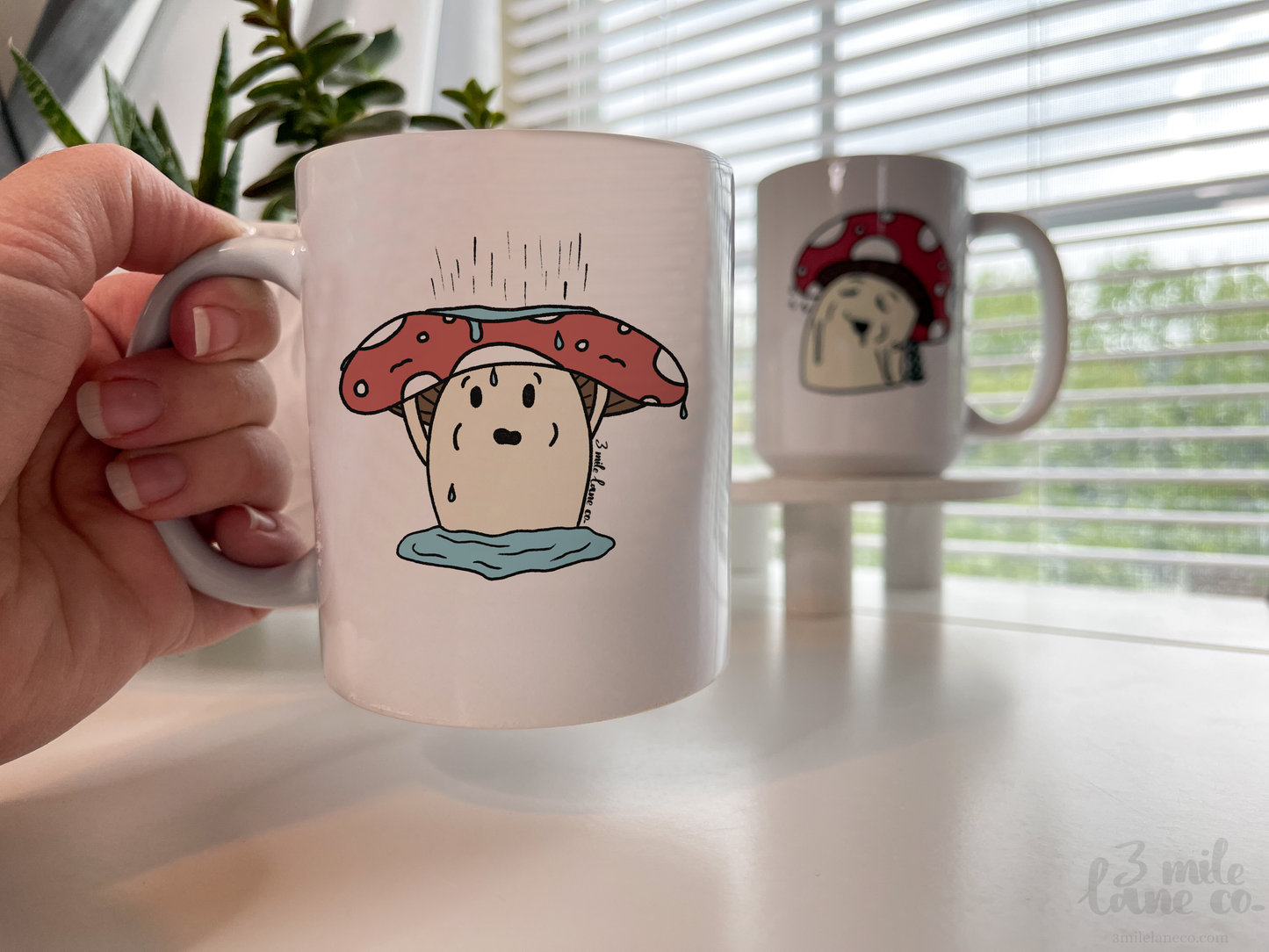 Mooshi Rain Ceramic Mug