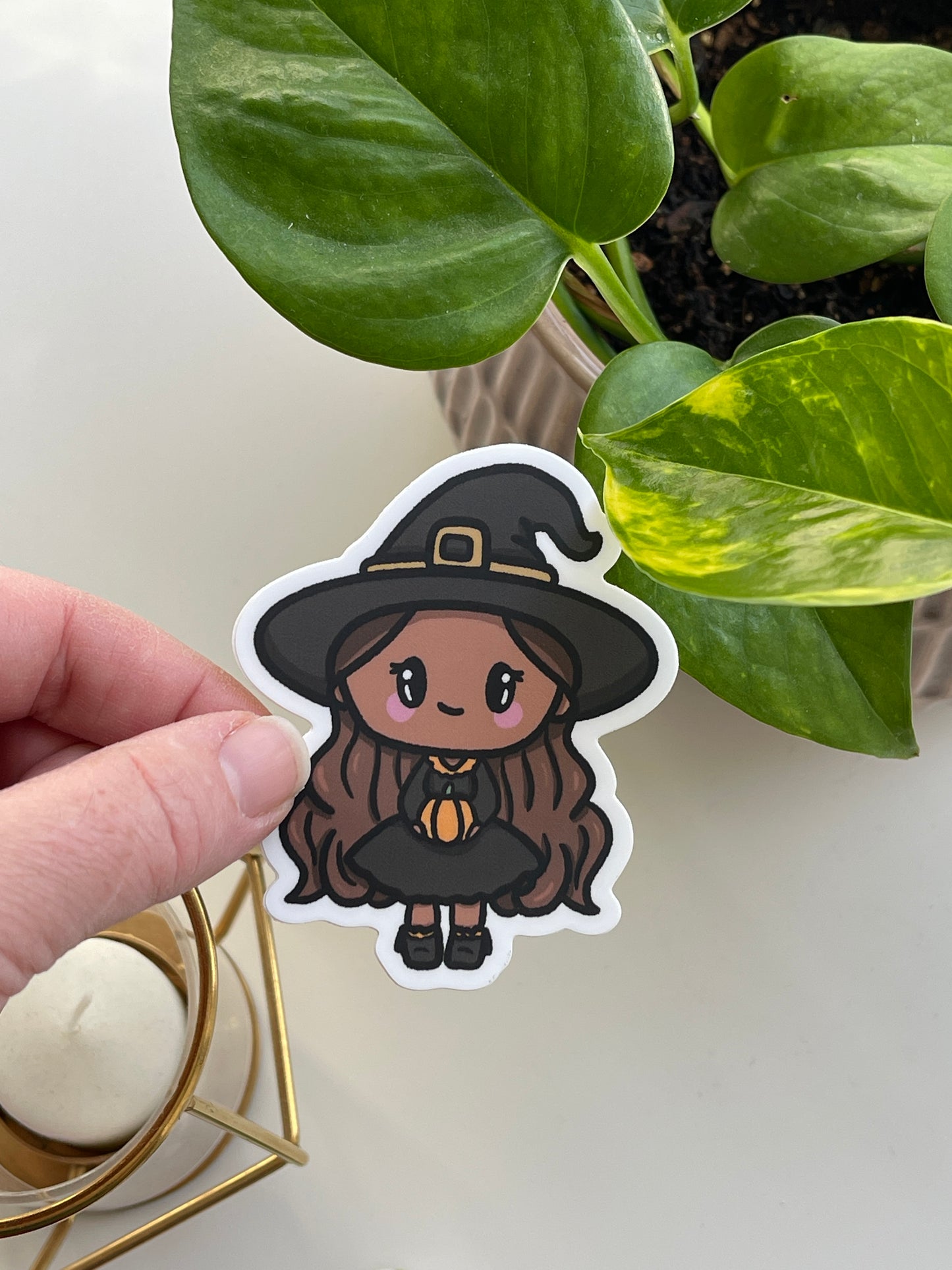 Bonnie the Witch Spooky Pals Waterproof Sticker