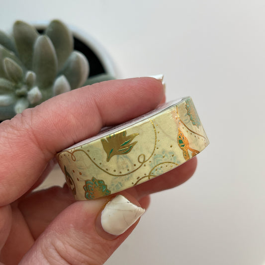 Plantastic Gold Foil Washi Tape