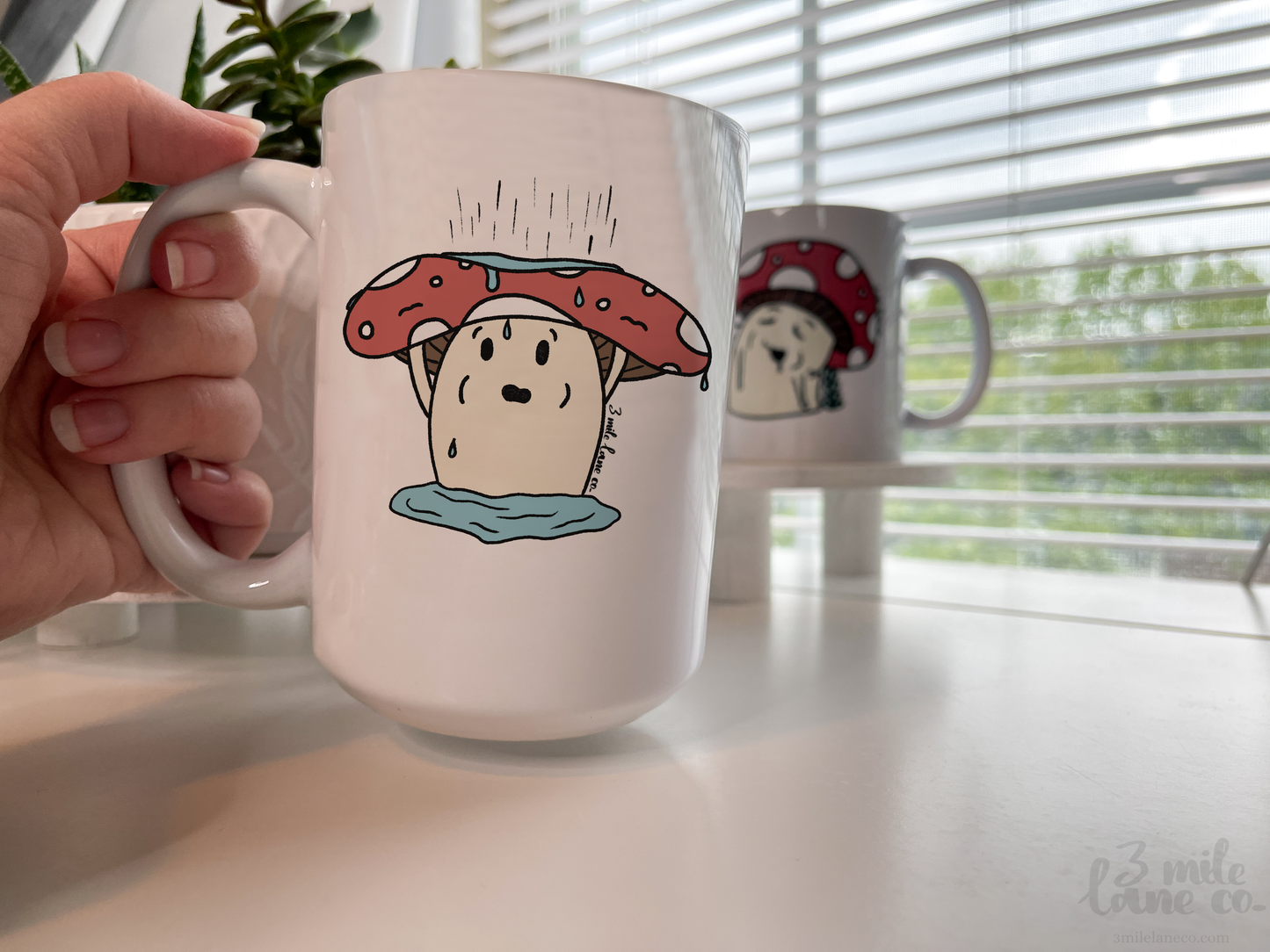 Mooshi Rain Ceramic Mug
