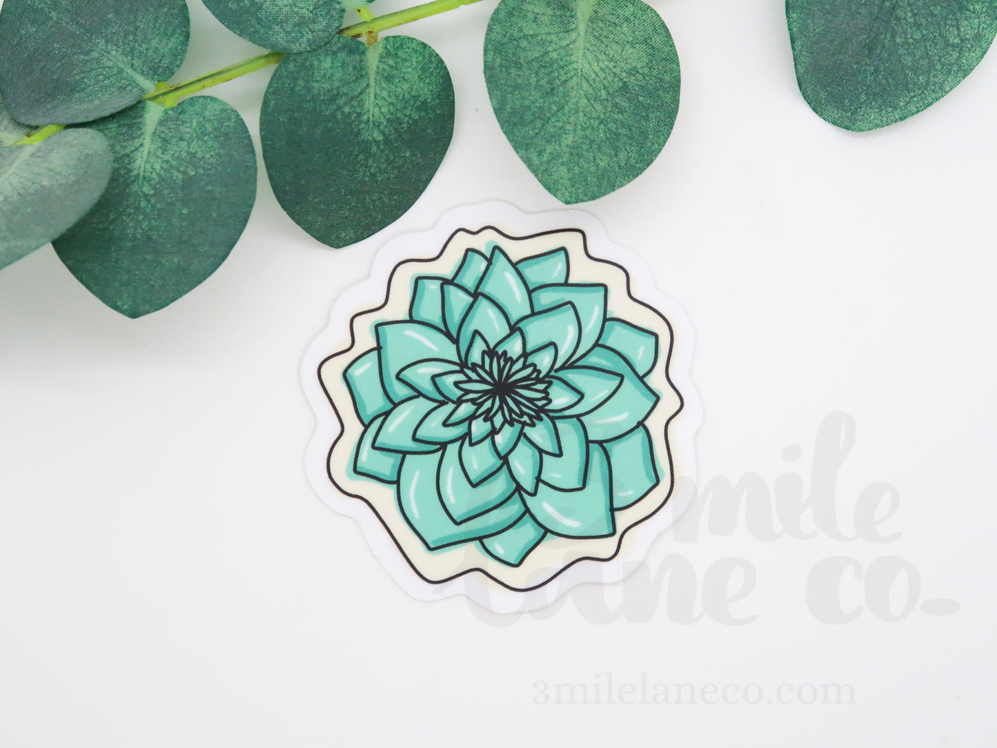 Plantastic Succulent 1 Waterproof Sticker