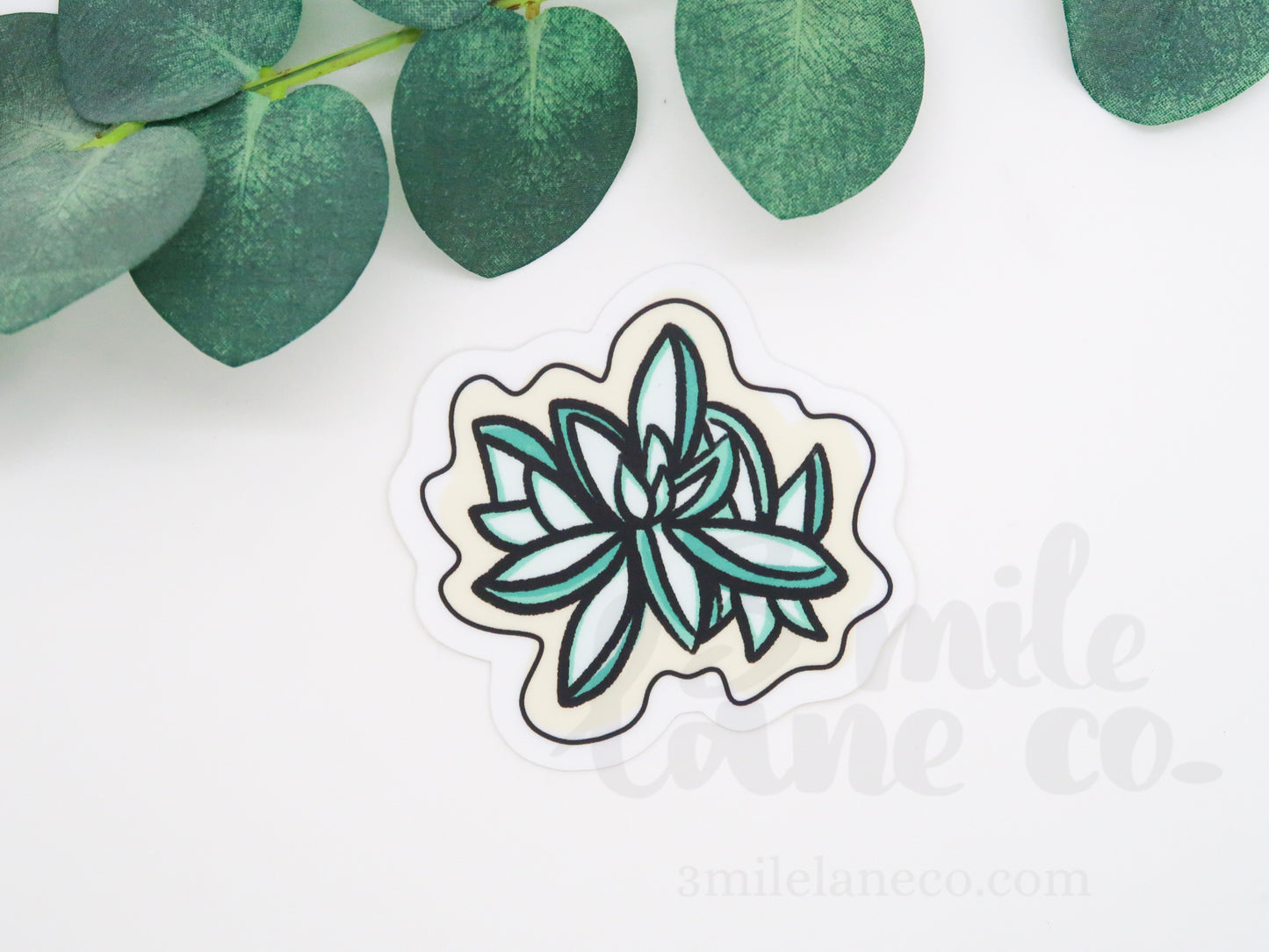 Plantastic Succulent 2 Waterproof Sticker