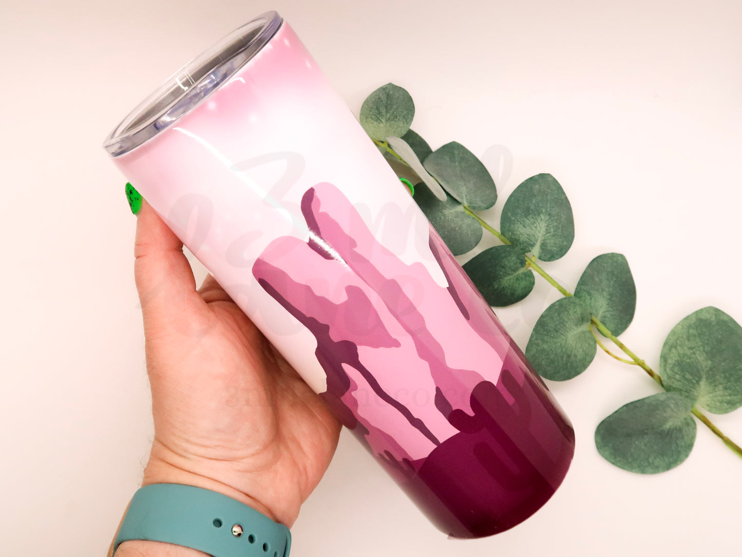 Desert Rose 20oz Skinny Tumbler