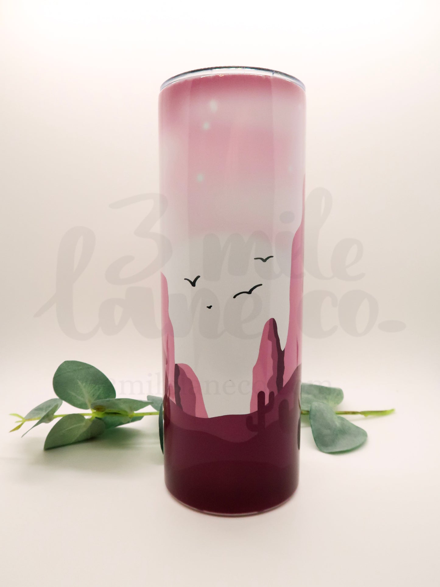 Desert Rose 20oz Skinny Tumbler