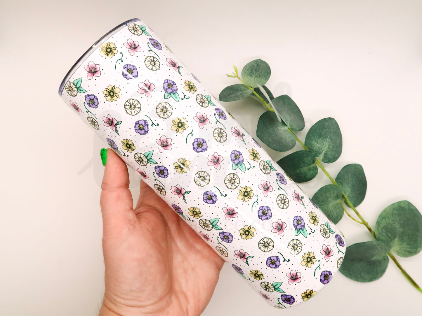 Little Flowers 20oz Skinny Tumbler