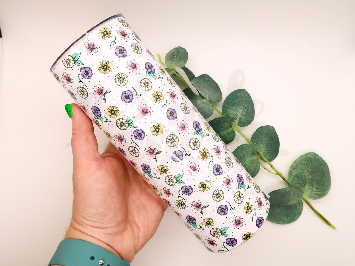 Little Flowers 20oz Skinny Tumbler