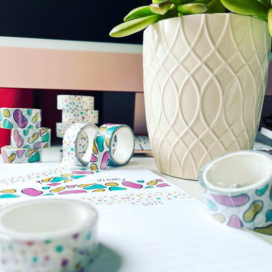 Dots and Blobs Washi Tape