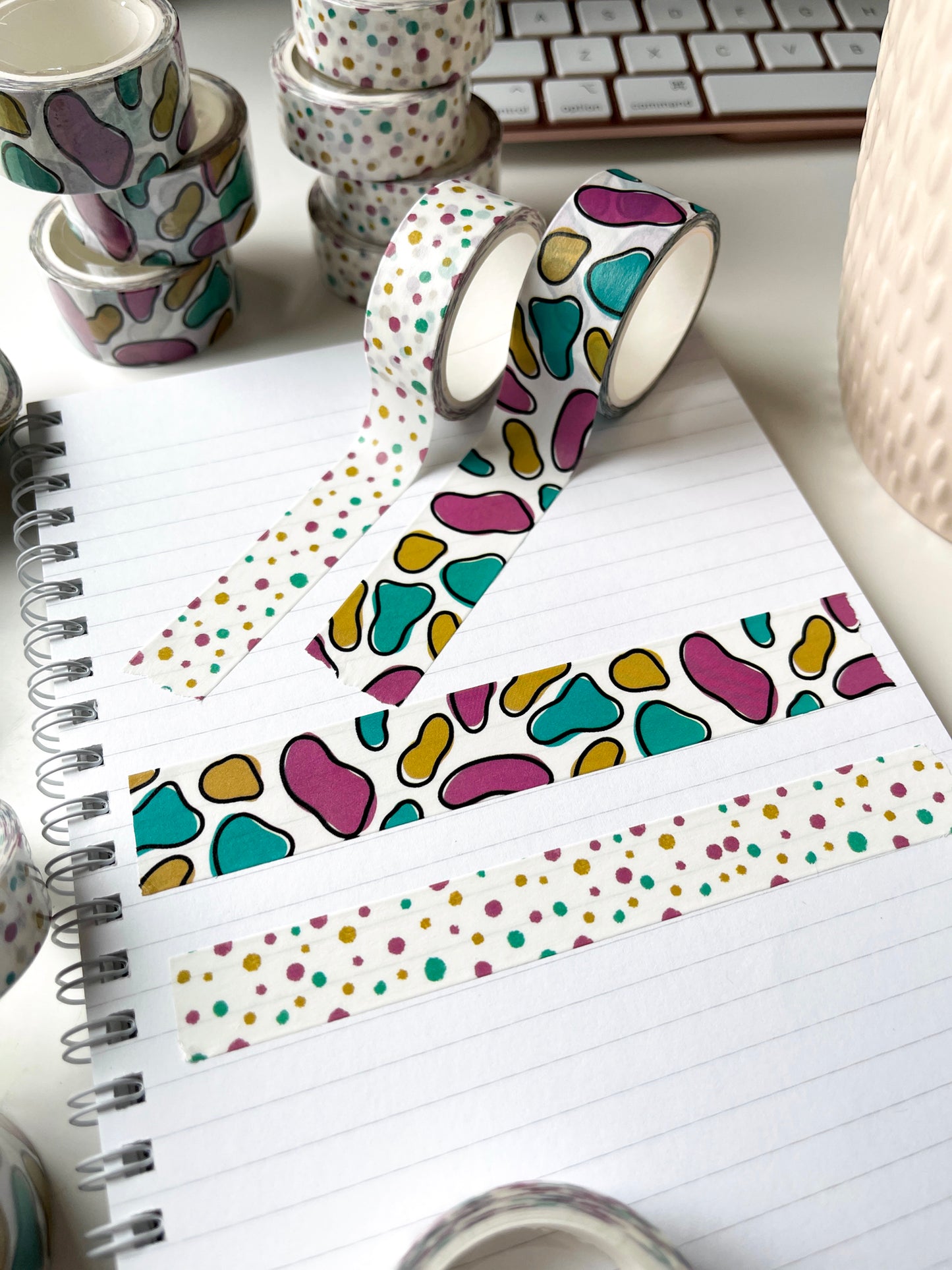 Dots and Blobs Washi Tape