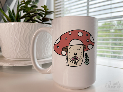 Mooshi Flowers 15oz Ceramic Mug