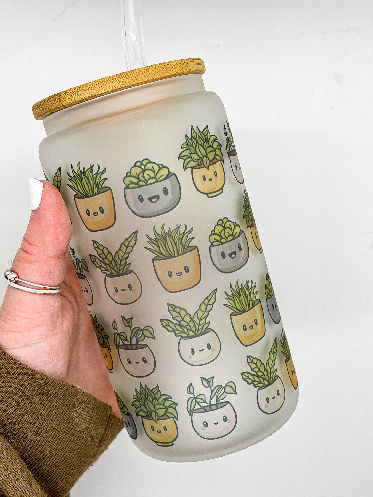 Plant Pals 16oz Glass Can