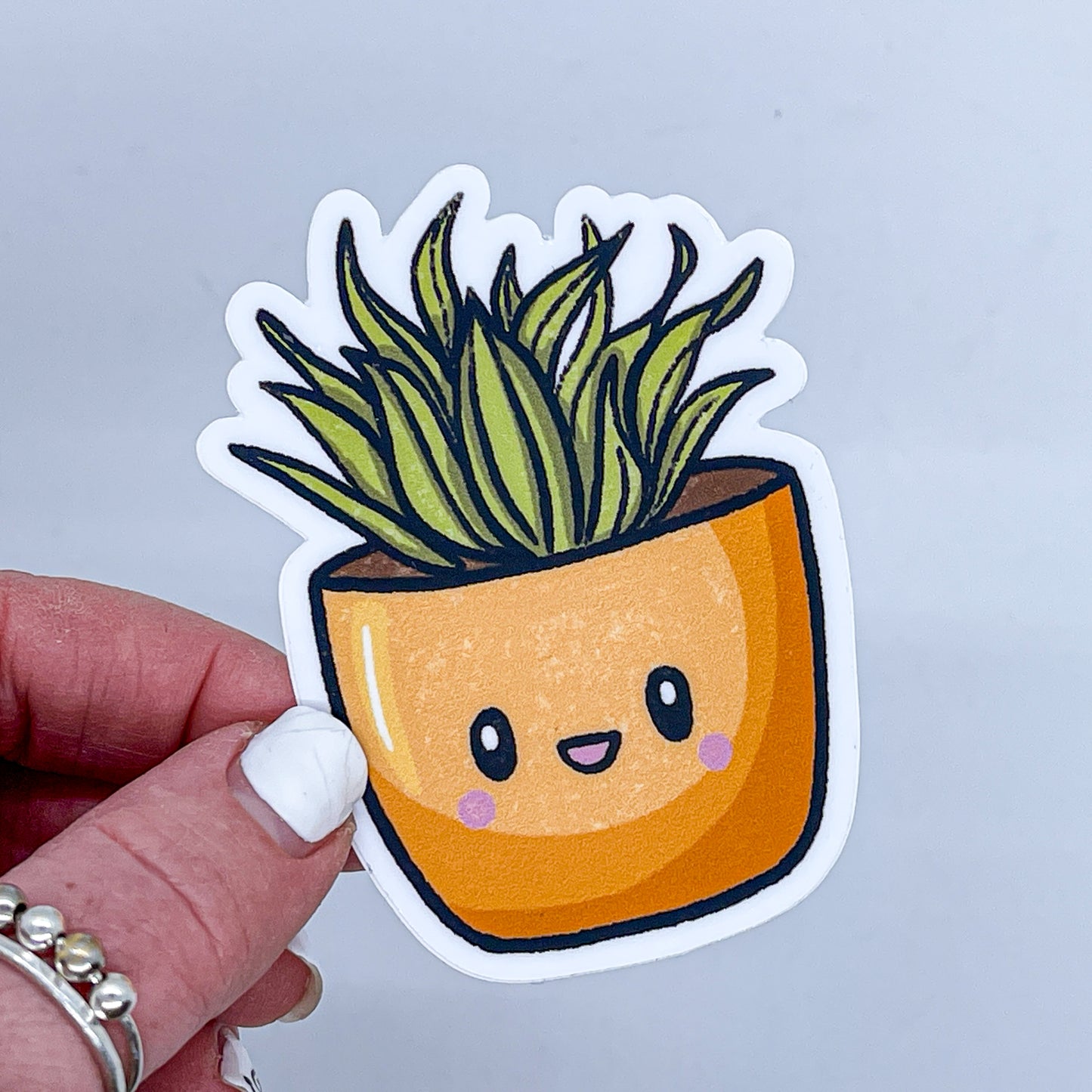 Spike Plant Pals Waterproof Sticker