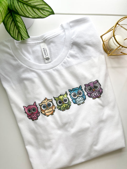 Kawaii Owls T-Shirt