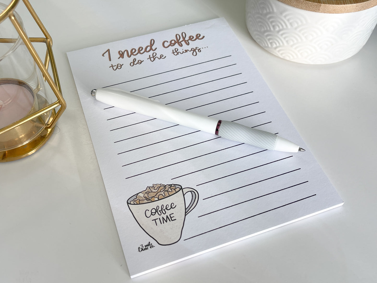 Coffee Notepad