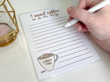 Coffee Notepad