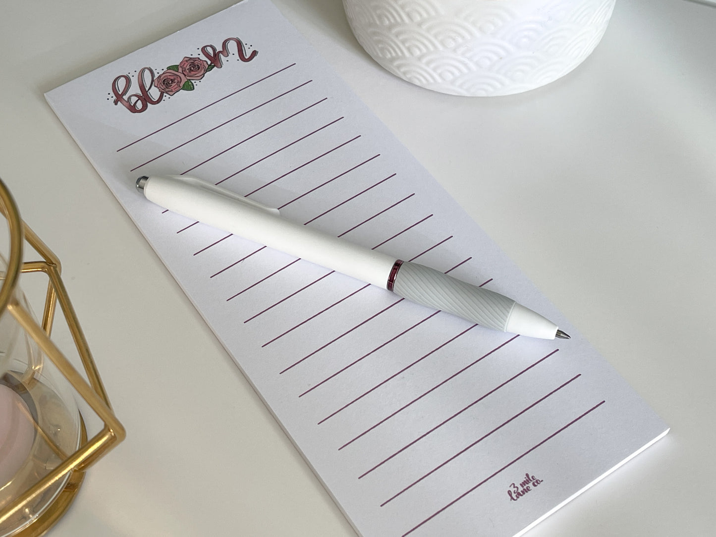 Bloom Tall Notepad
