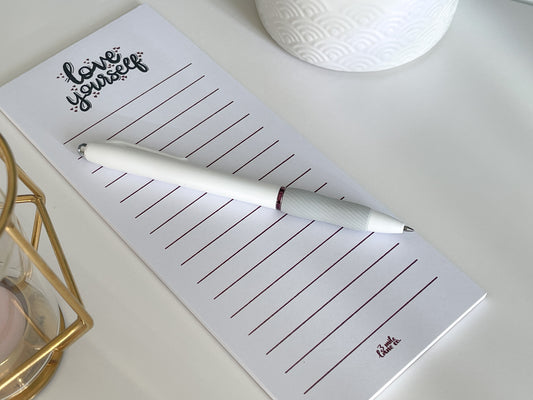 Love Yourself Tall Notepad