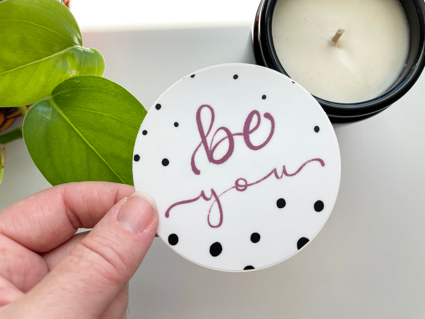 Be You Waterproof Sticker