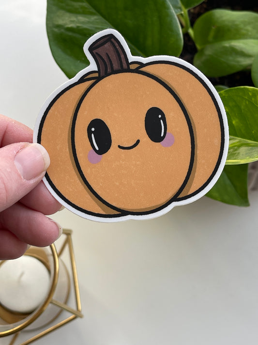 Ghourdy The Pumpkin Spooky Pals Waterproof Sticker