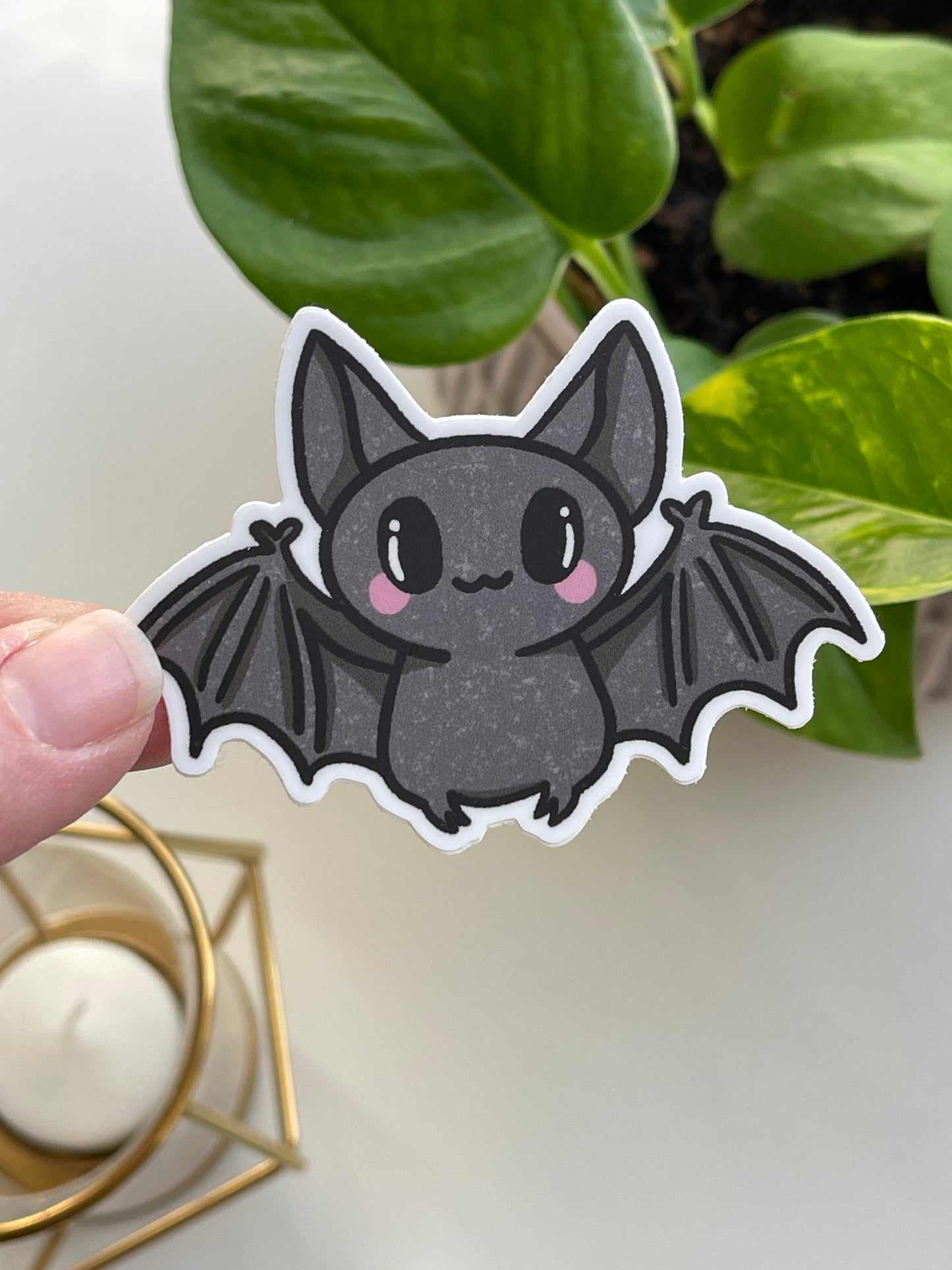 Batrick the Bat Spooky Pals Waterproof Sticker