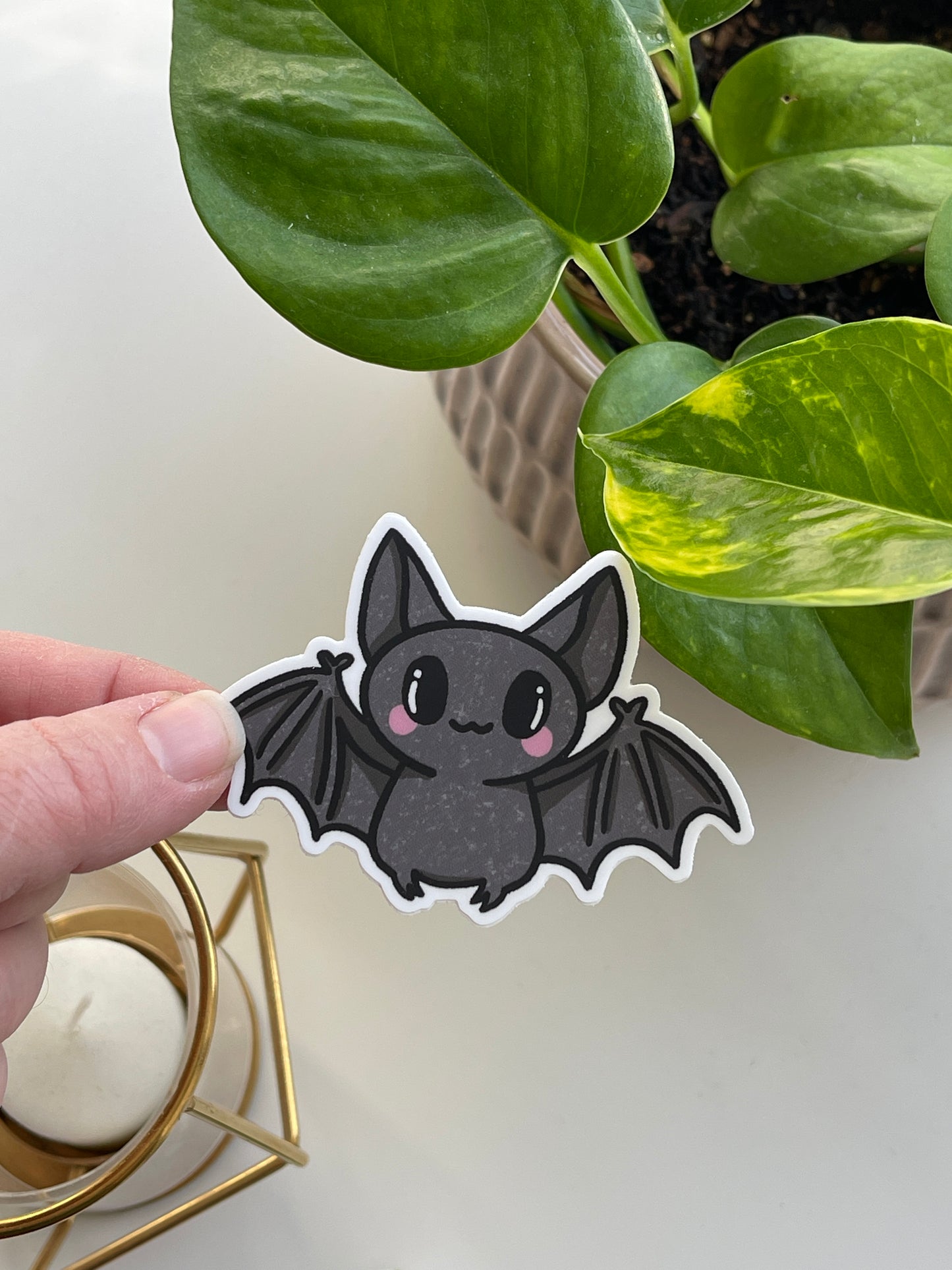 Batrick the Bat Spooky Pals Waterproof Sticker