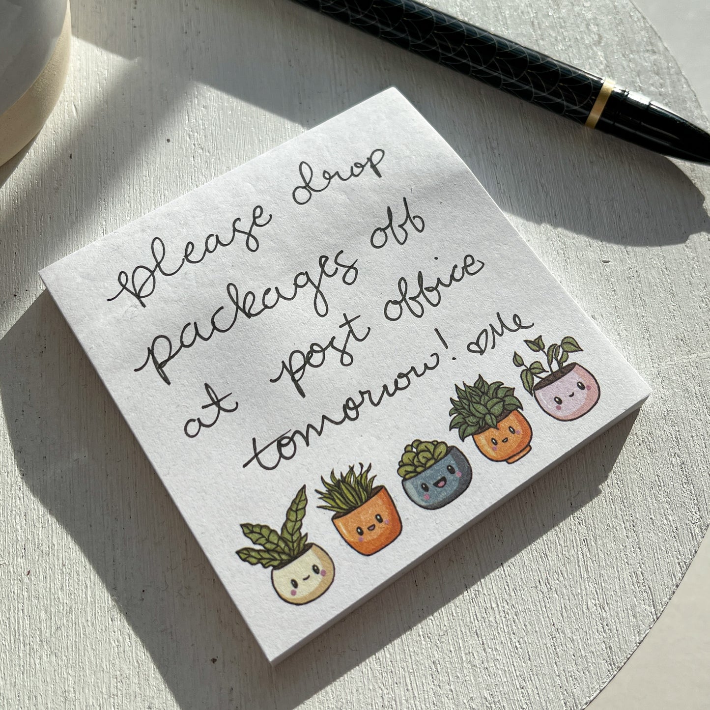 Plant Pals Sticky Notes