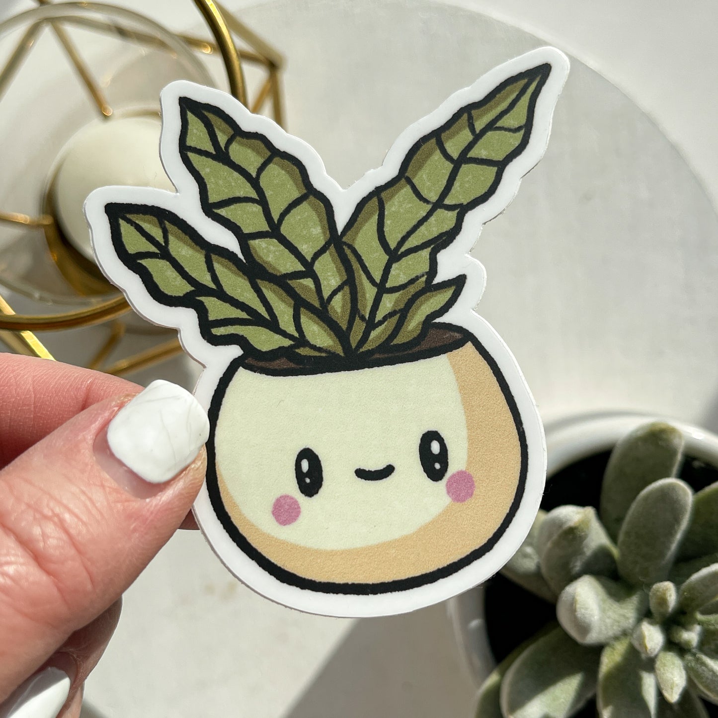 Rad Plant Pals Waterproof Sticker