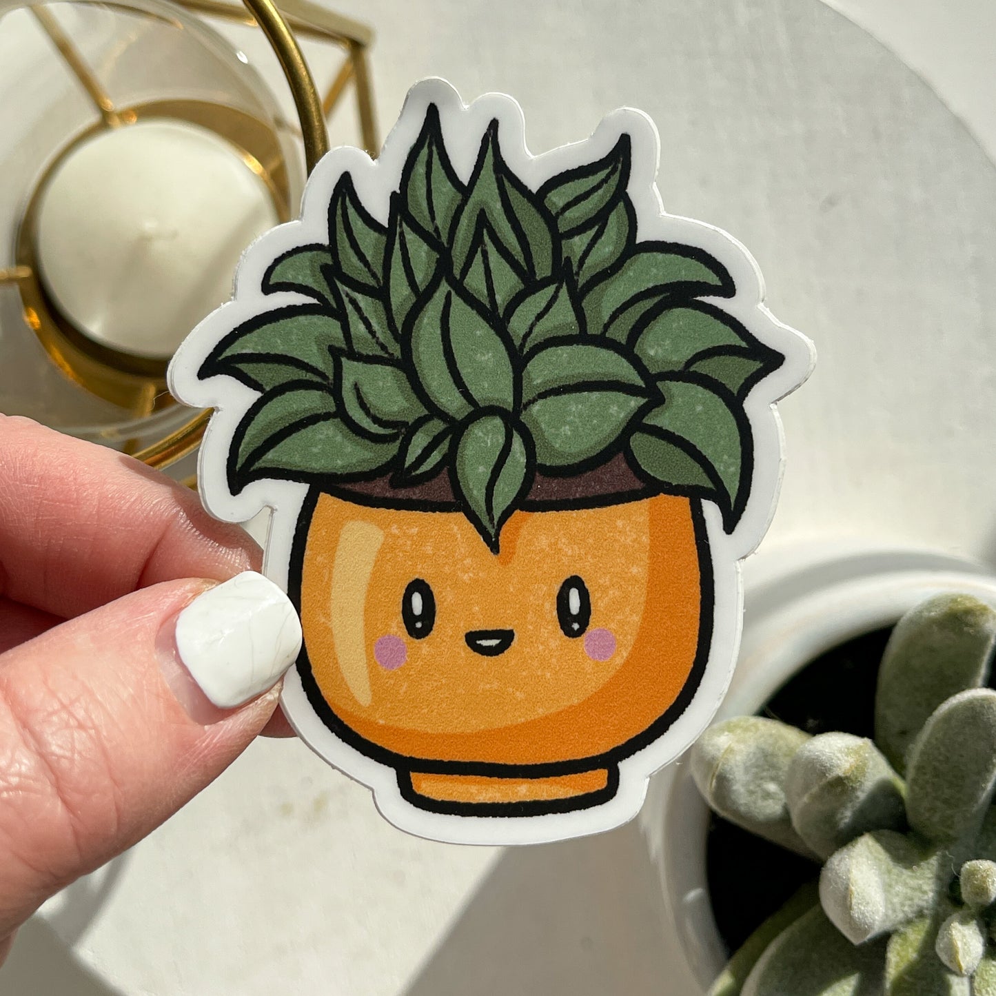 Terra Plant Pals Waterproof Sticker