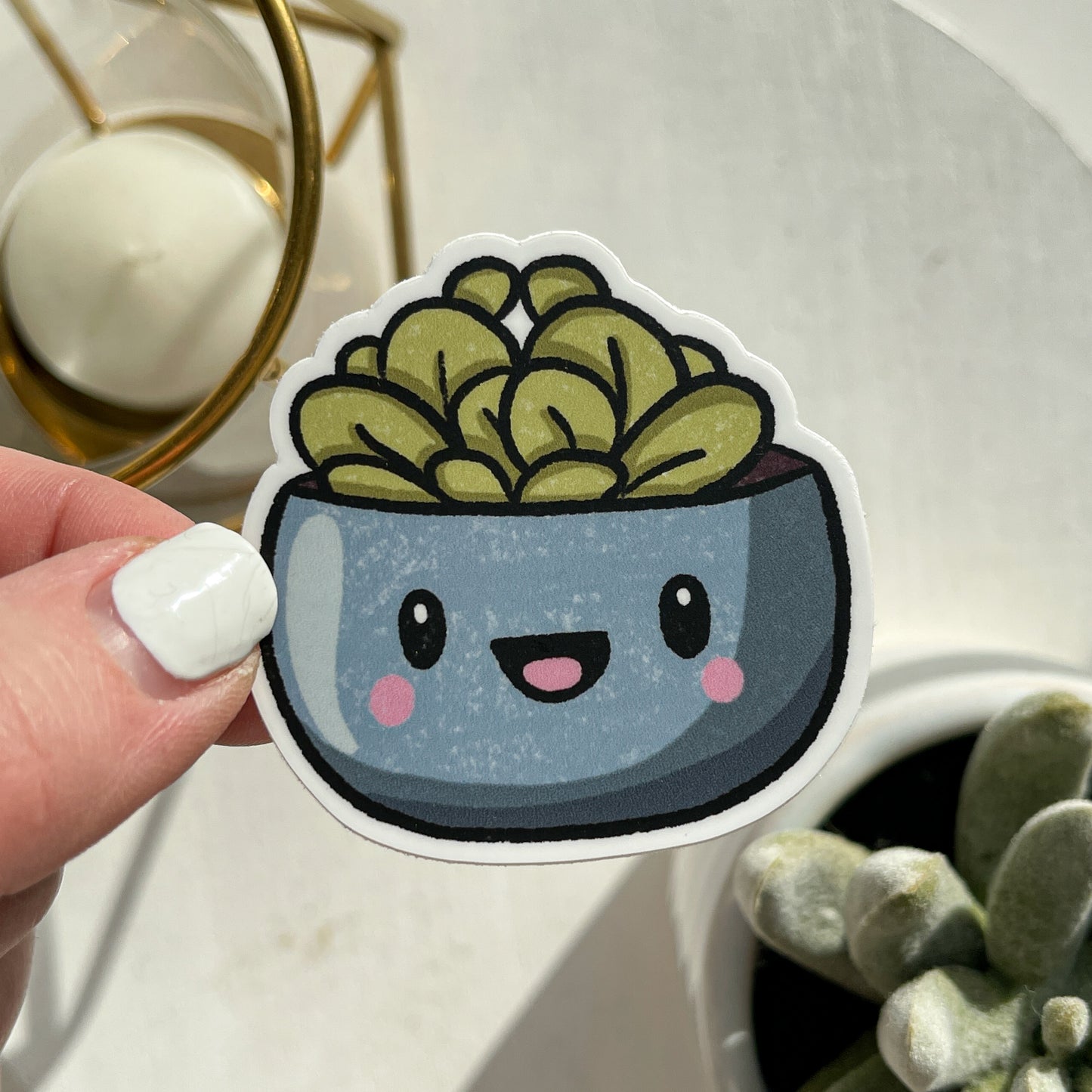 Stub Plant Pals Waterproof Sticker