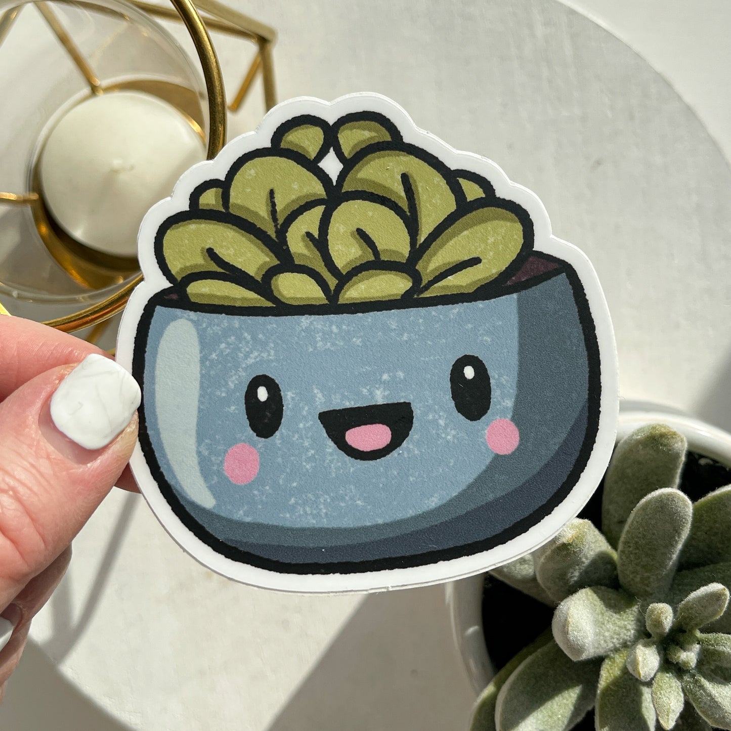 Stub Plant Pals Waterproof Sticker