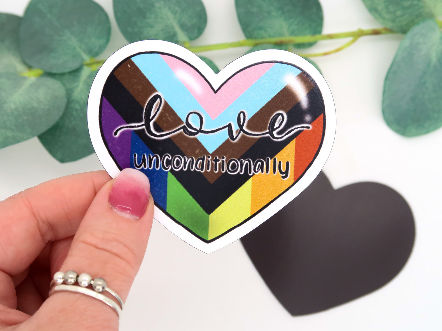 Love Unconditionally Pride Magnet