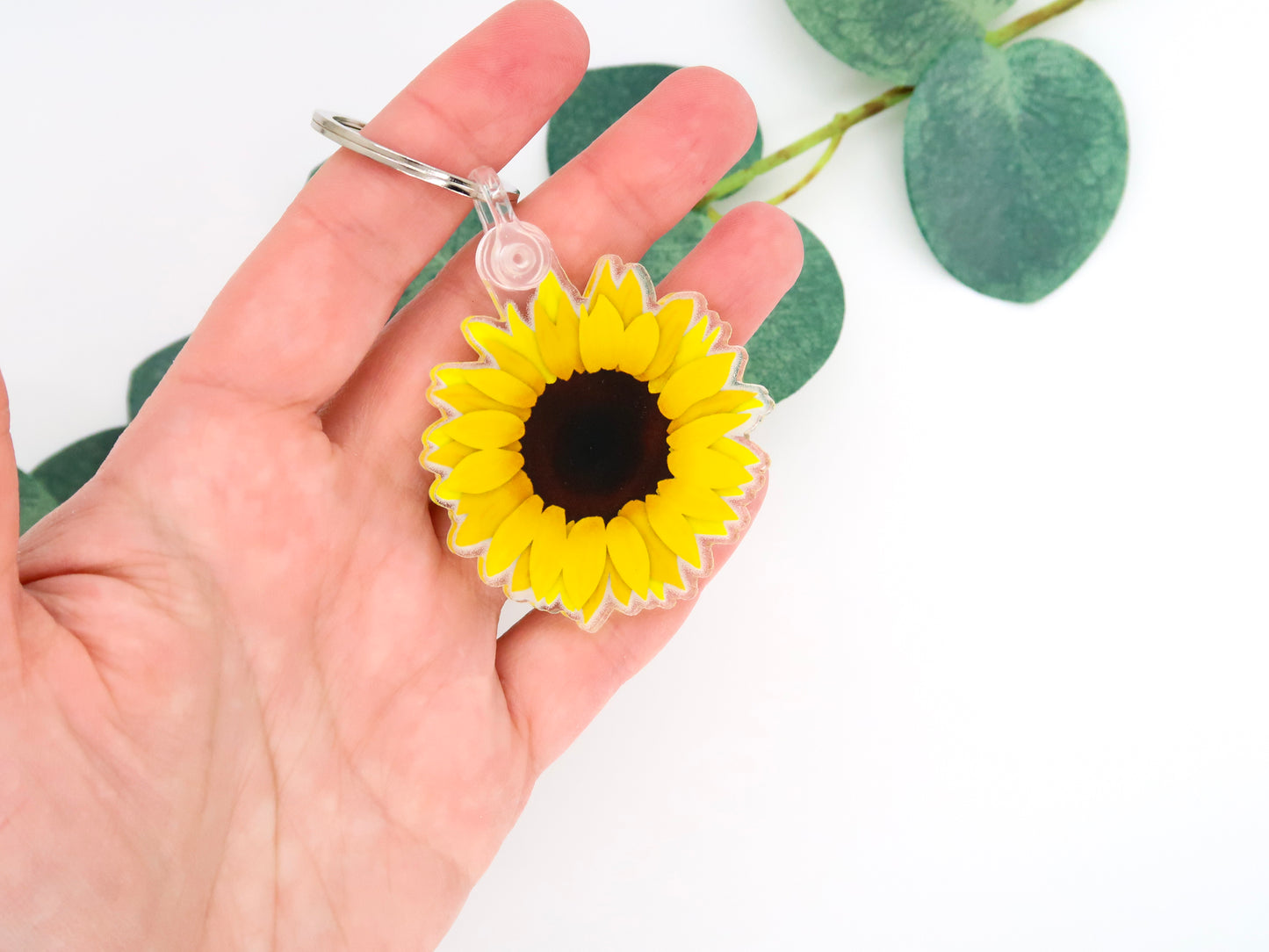 Sunflower Keychain