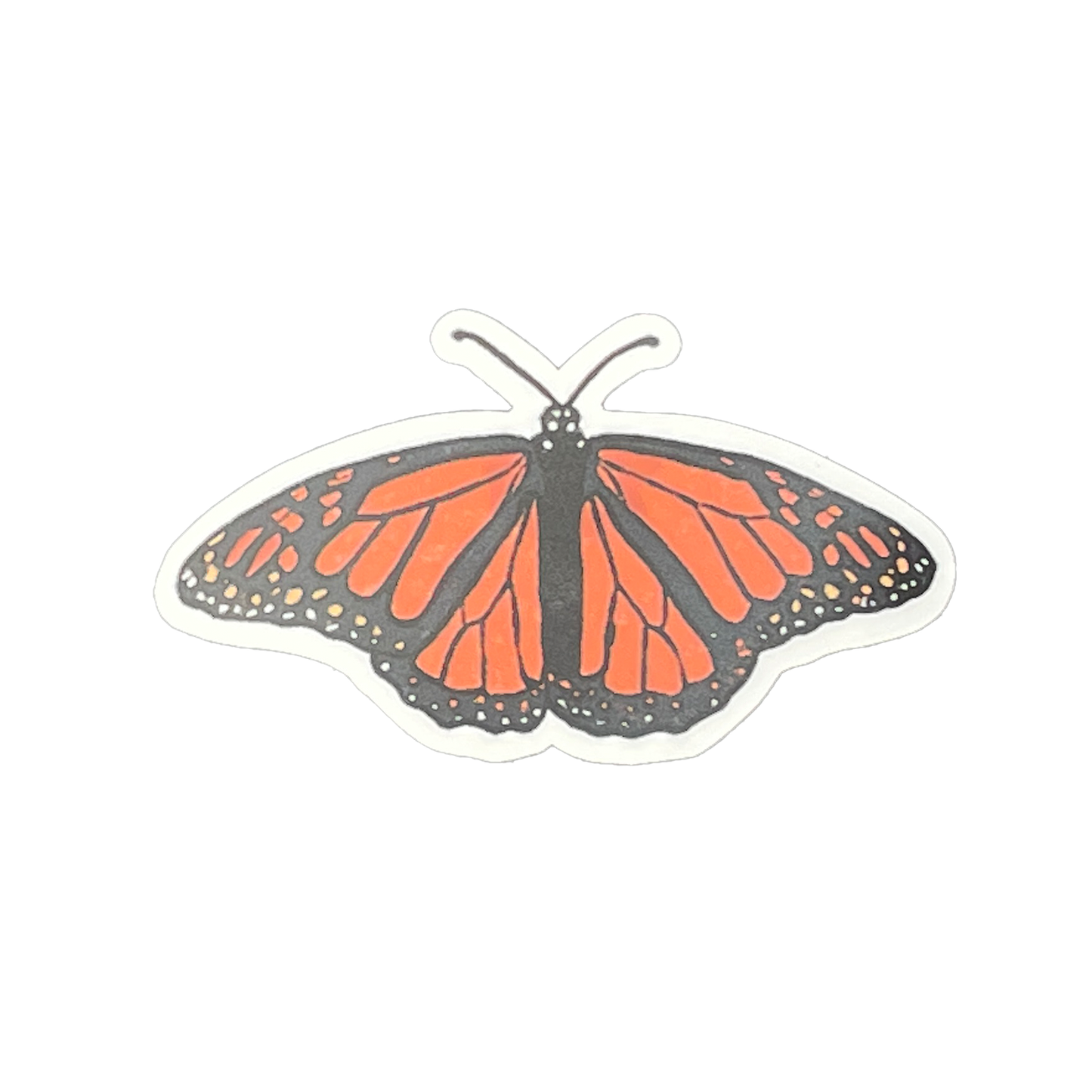 Monarch Butterfly Waterproof Sticker