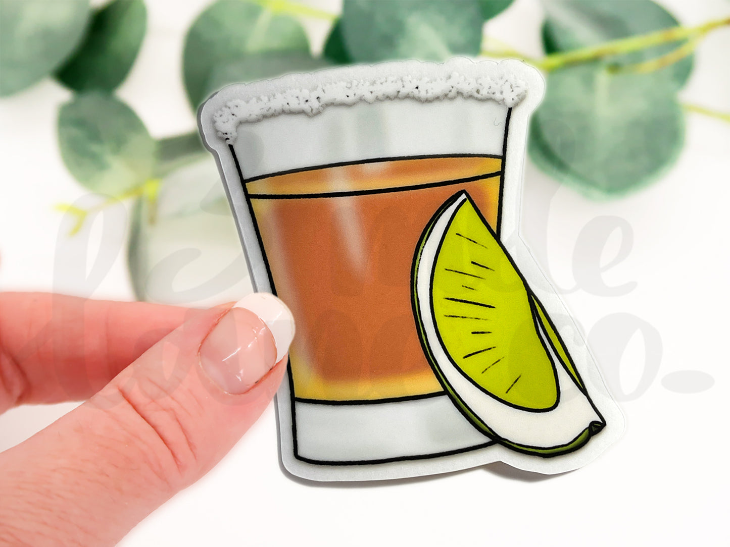 Tequila Shot Waterproof Sticker