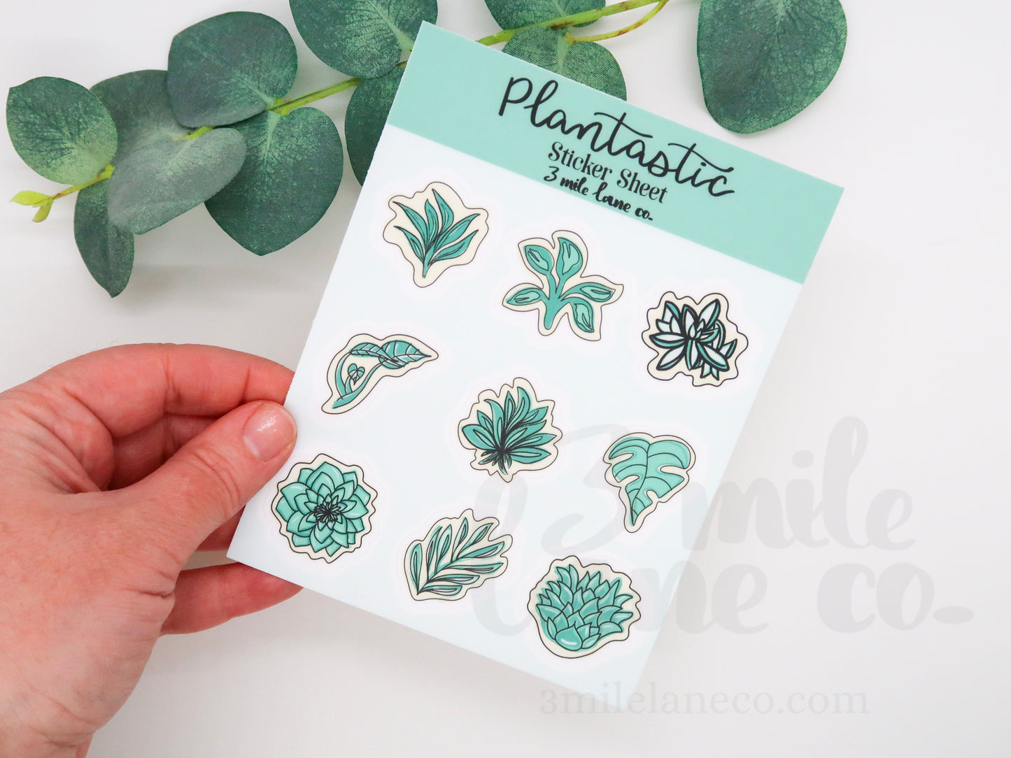 Plantastic Waterproof Sticker Sheet