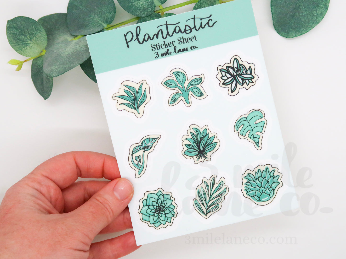 Plantastic Waterproof Sticker Sheet