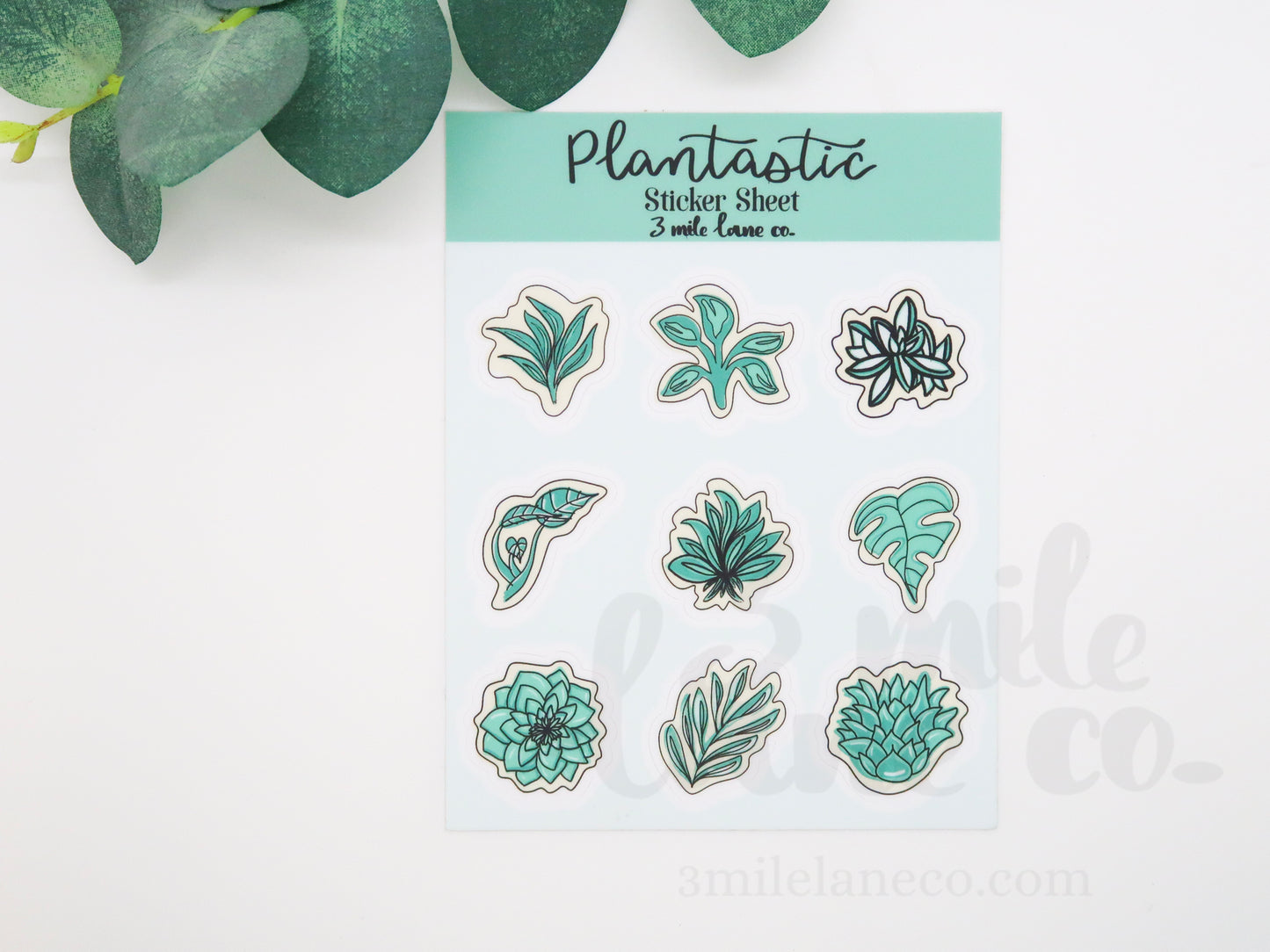 Plantastic Waterproof Sticker Sheet